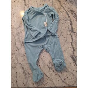 Bonsie
Footed Romper - Ripple newborn NWOT skin to skin babywear